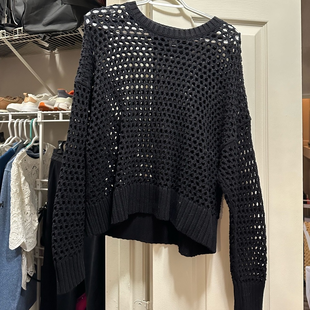 Black sweater